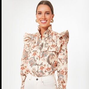 Tuckernuck Blush Chintz Winnie Blouse